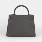 Hermes Kelly 28 Tin Togo Palladium Hardware