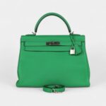 Hermès Kelly 32 Bambou Togo Palladium Hardware