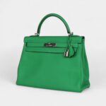 Hermès Kelly 32 Bambou Togo Palladium Hardware