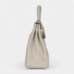 Hermes Kelly 32 Beton Togo Palladium Hardware