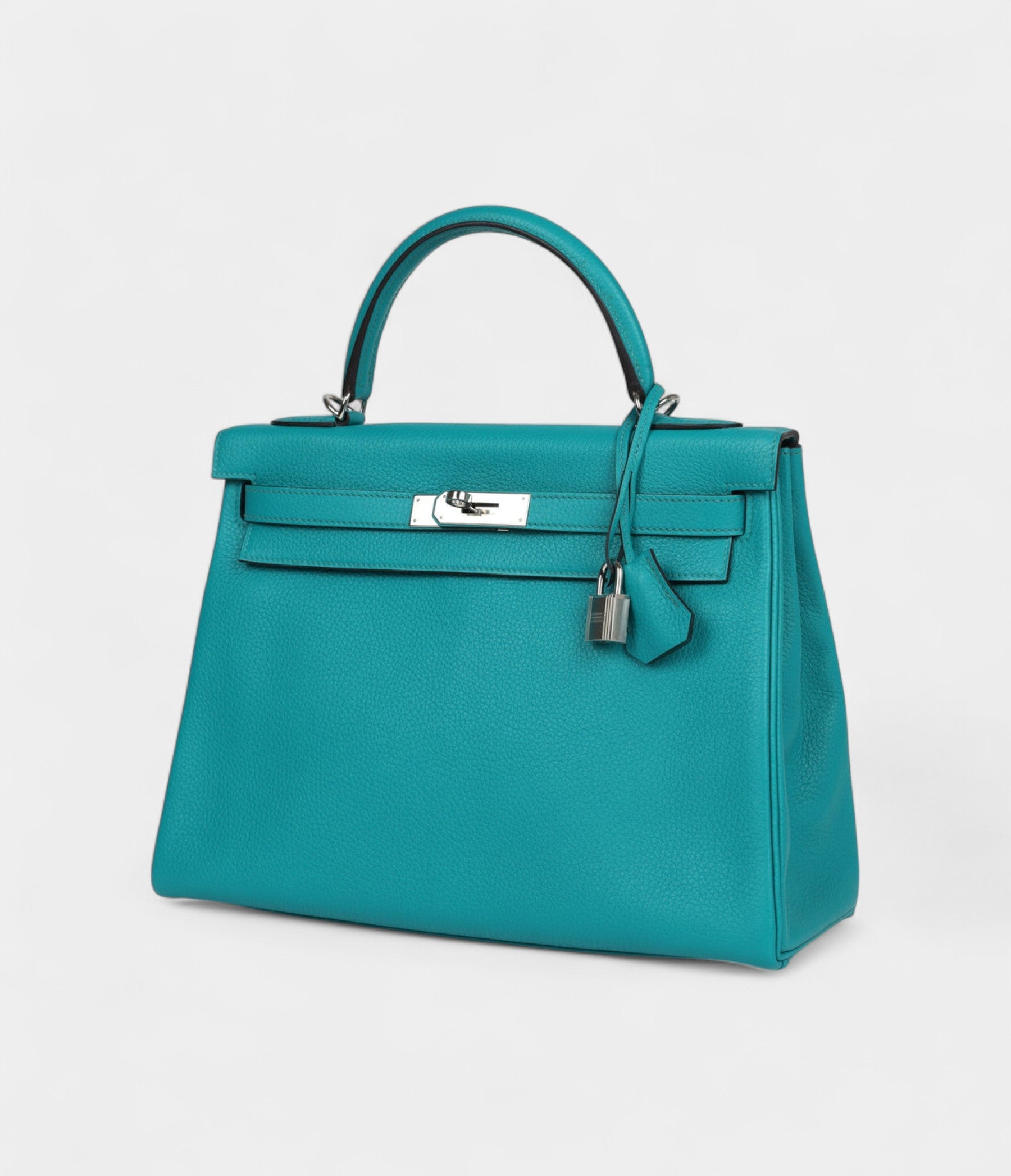 HermesKelly32BleuPaonClemencePalladiumHardware_4.jpg Hermès Kelly 32 Bleu Paon Clemence Palladium Hardware