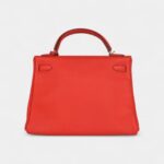 Hermès Kelly 32 Capucine Togo Gold Hardware
