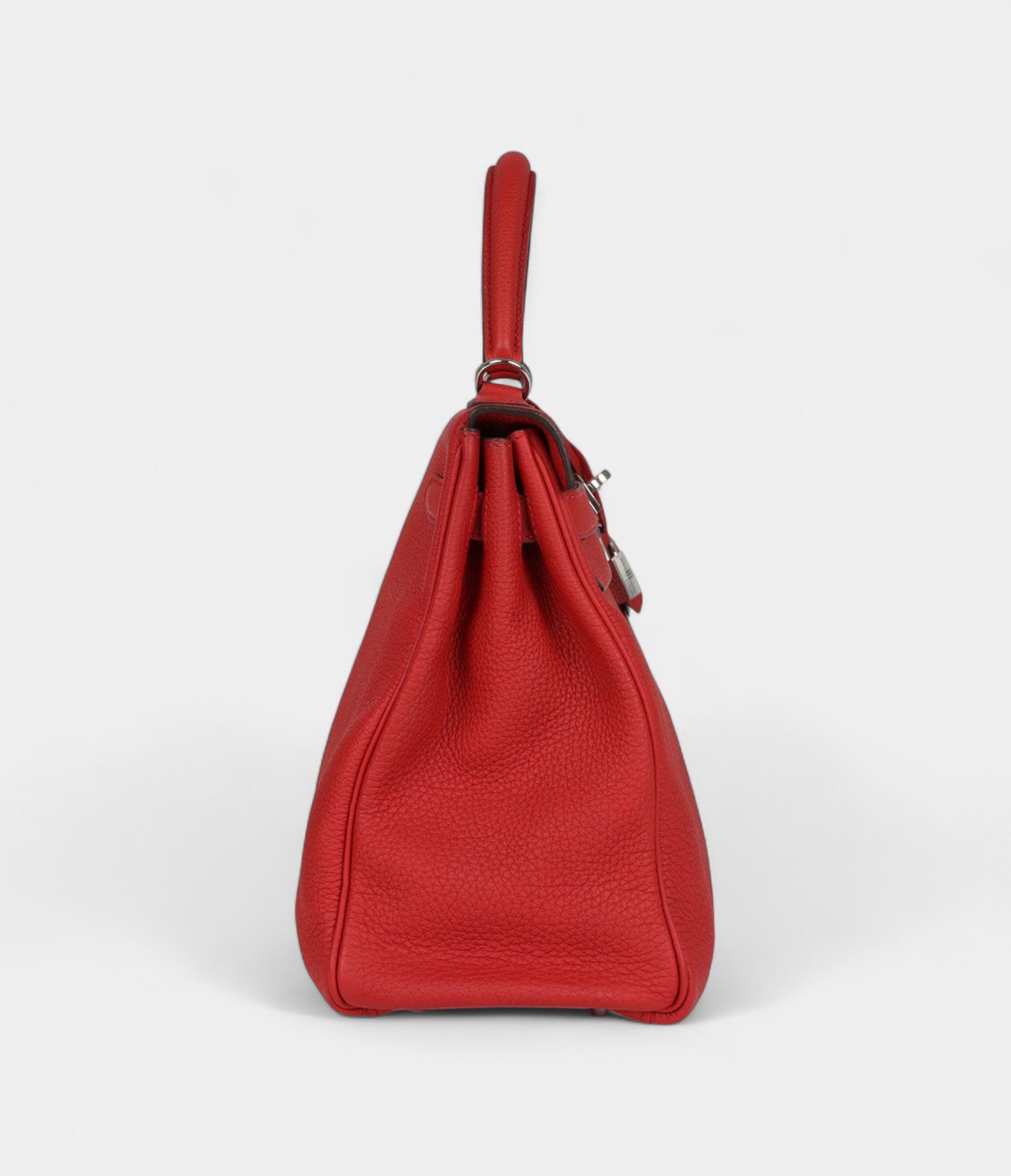 HermesKelly32GeraniumTogoPalladiumHardware_5.jpg Hermès Kelly 32 Geranium Togo Palladium Hardware