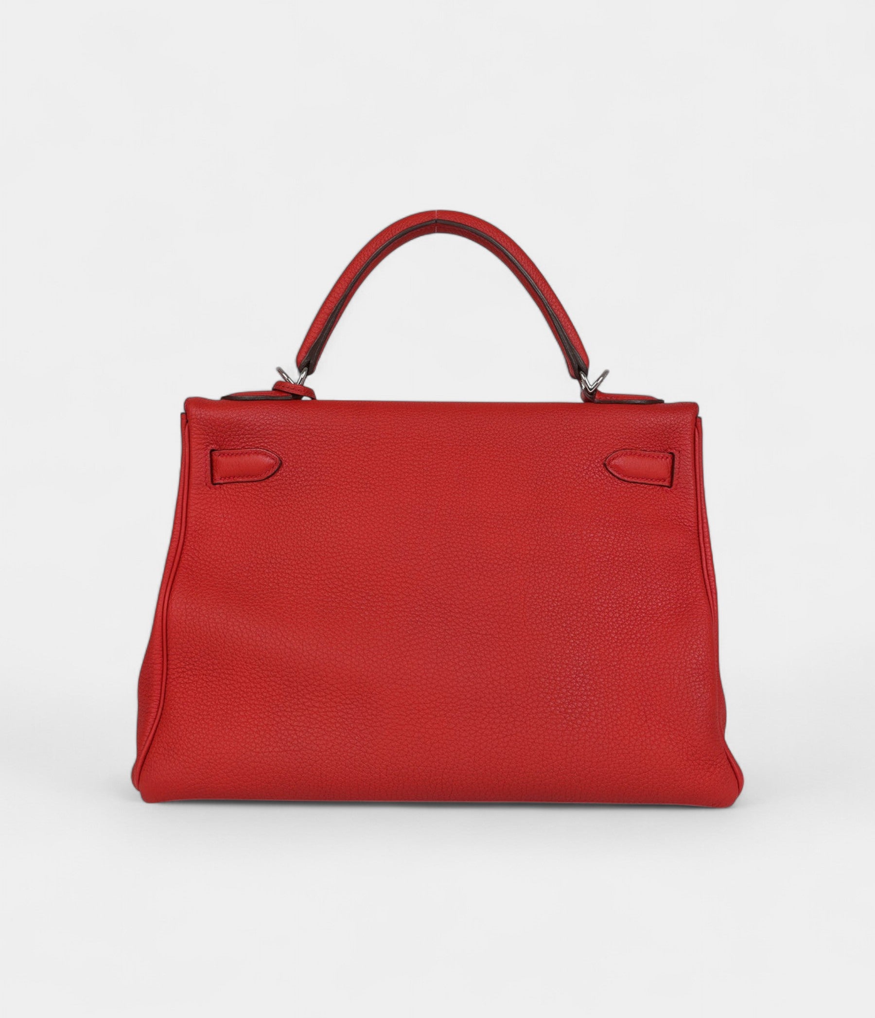 HermesKelly32GeraniumTogoPalladiumHardware_6.jpg Hermès Kelly 32 Geranium Togo Palladium Hardware
