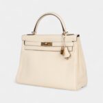 Hermes Kelly 32 Nata Clemence Gold Hardware