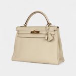 Hermes Kelly 32 Parchemin Togo Gold Hardware