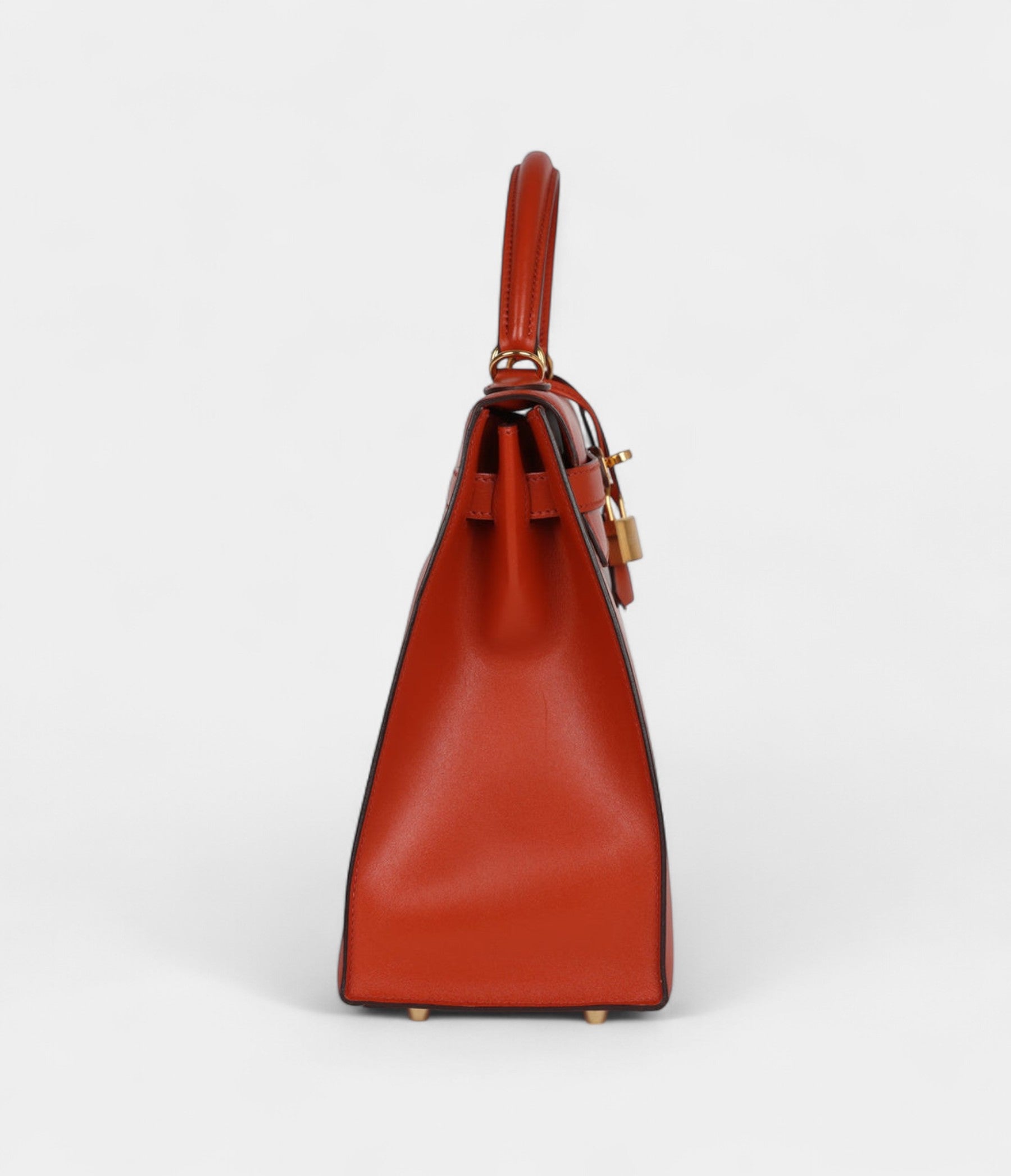 Hermès Kelly 32 Terre Battue Tadelakt Gold Hardware