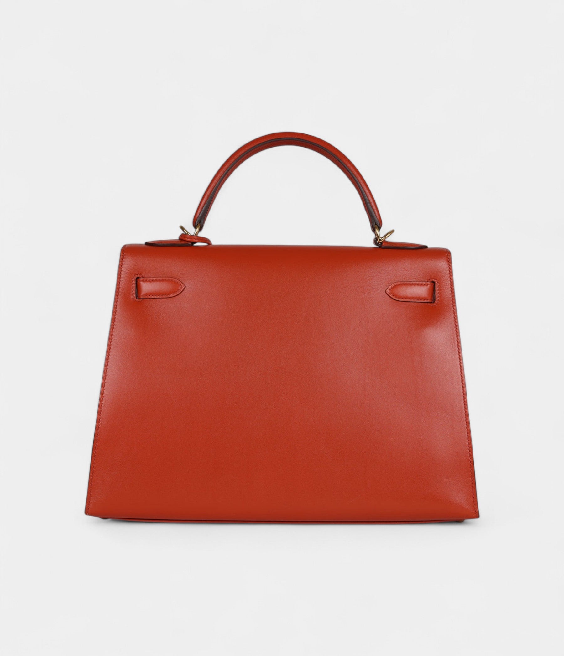 Hermès Kelly 32 Terre Battue Tadelakt Gold Hardware