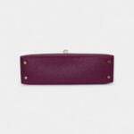 Hermès Kelly II Sellier Mini Anemone Chèvre Leather Gold Hardware