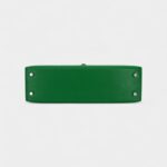 Hermès Kelly II Sellier Mini Bambou Chevre Leather Palladium Hardware
