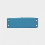 Hermès Kelly II Sellier Mini Bleu Du Nord Madame Gold Hardware