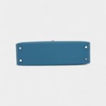 Hermès Kelly II Sellier Mini Bleu Jean Epsom Leather Palladium Hardware