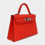 Hermès Kelly II Sellier Mini Go Orange Field Epsom Leather Palladium Hardware