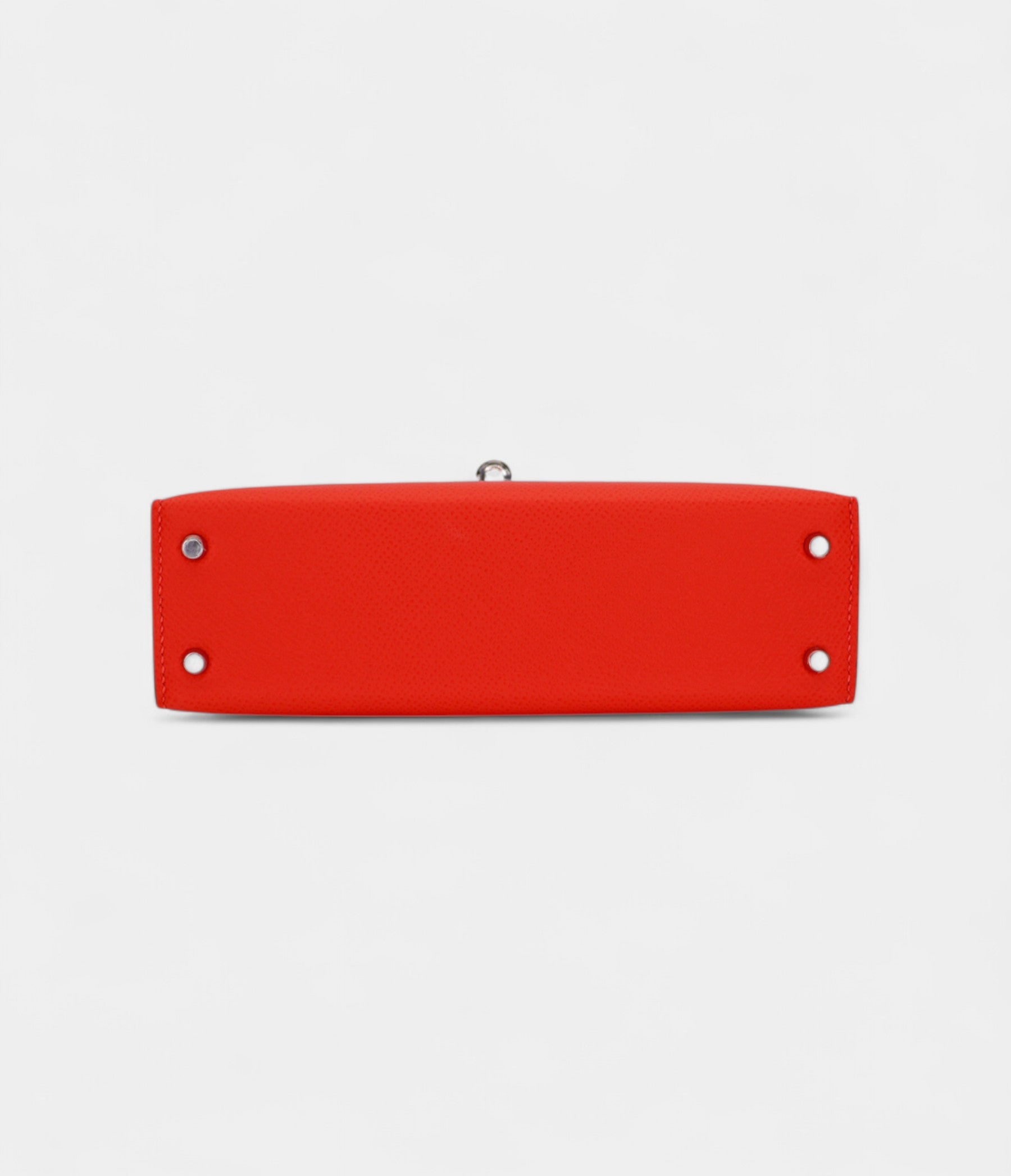 Hermès Kelly II Sellier Mini Go Orange Field Epsom Leather Palladium Hardware