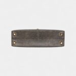 Hermès Kelly II Sellier Mini Gris Fonce Shiny Lizard Gold Hardware
