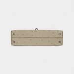 Hermès Kelly II Sellier Mini Beton/Bluette Ostrich Palladium Hardware