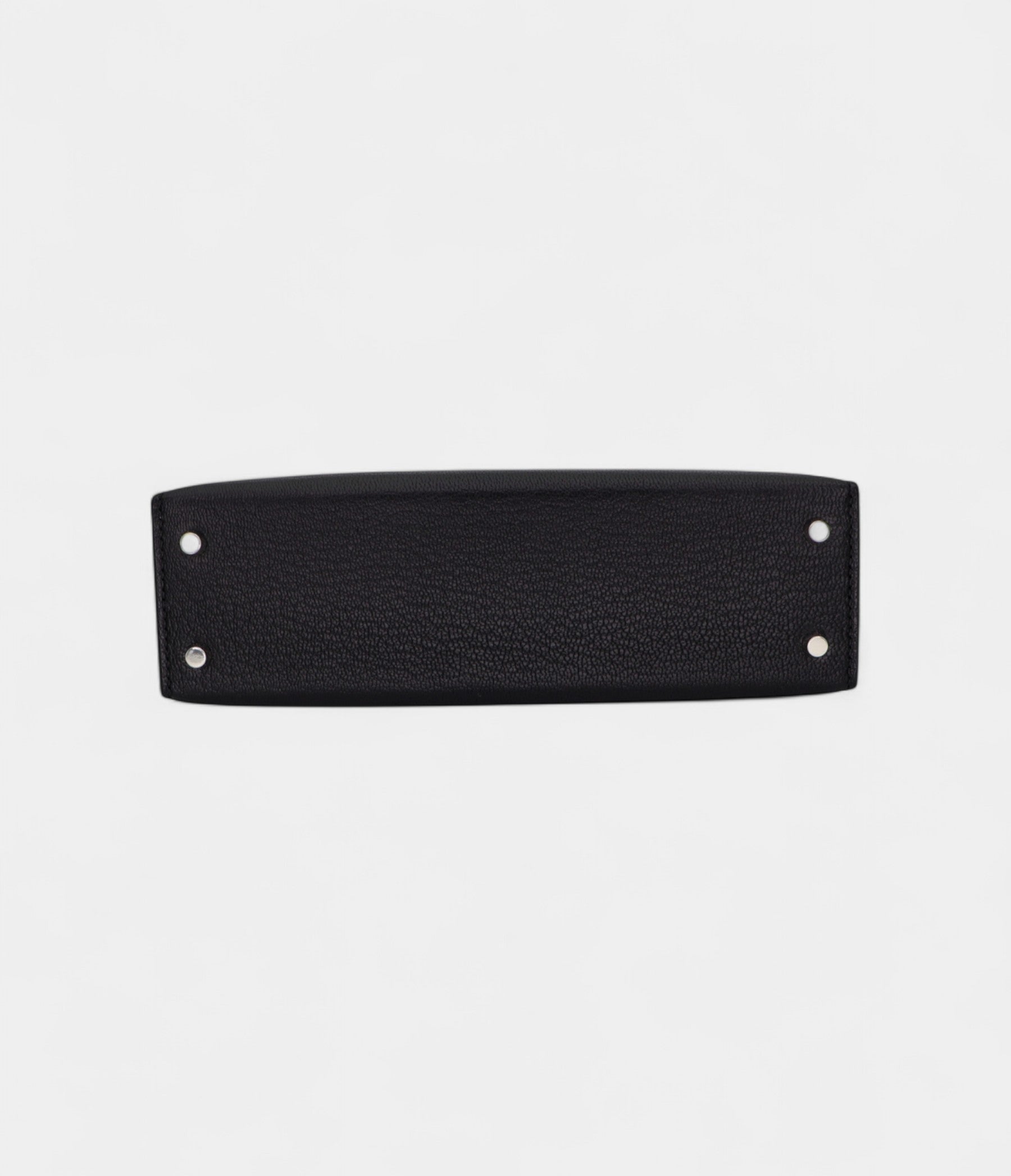 Hermès Kelly II Sellier Mini Black/Rouge H Chevre Leather Palladium Hardware