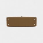 Hermès Kelly II Sellier Mini Poussiere Epsom Leather Palladium Hardware