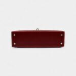 Hermès Kelly II Sellier Mini Rouge H Box Calf Leather Palladium Hardware