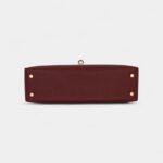Hermès Kelly II Sellier Mini Rouge H Madame Leather Gold Hardware