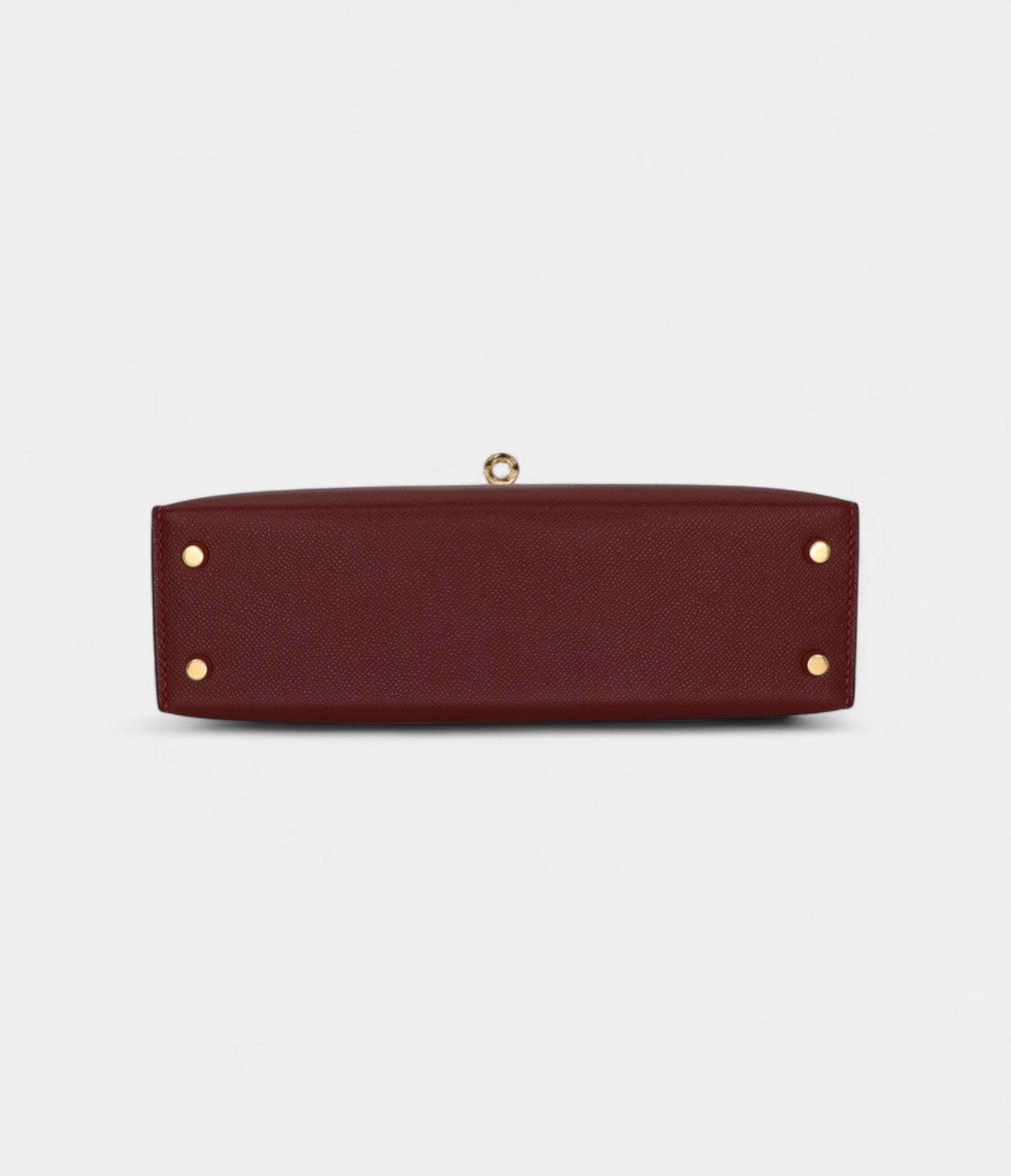 HermesKellyIISellierMiniRougeHMadameLeatherGoldHardware_4.jpg Hermès Kelly II Sellier Mini Rouge H Madame Leather Gold Hardware