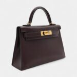 Hermès Kelly II Sellier Mini Rouge Sellier Chevre Leather Gold Hardware