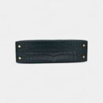 Hermès Kelly II Sellier Mini Vert Cypress Matte Alligator Gold Hardware
