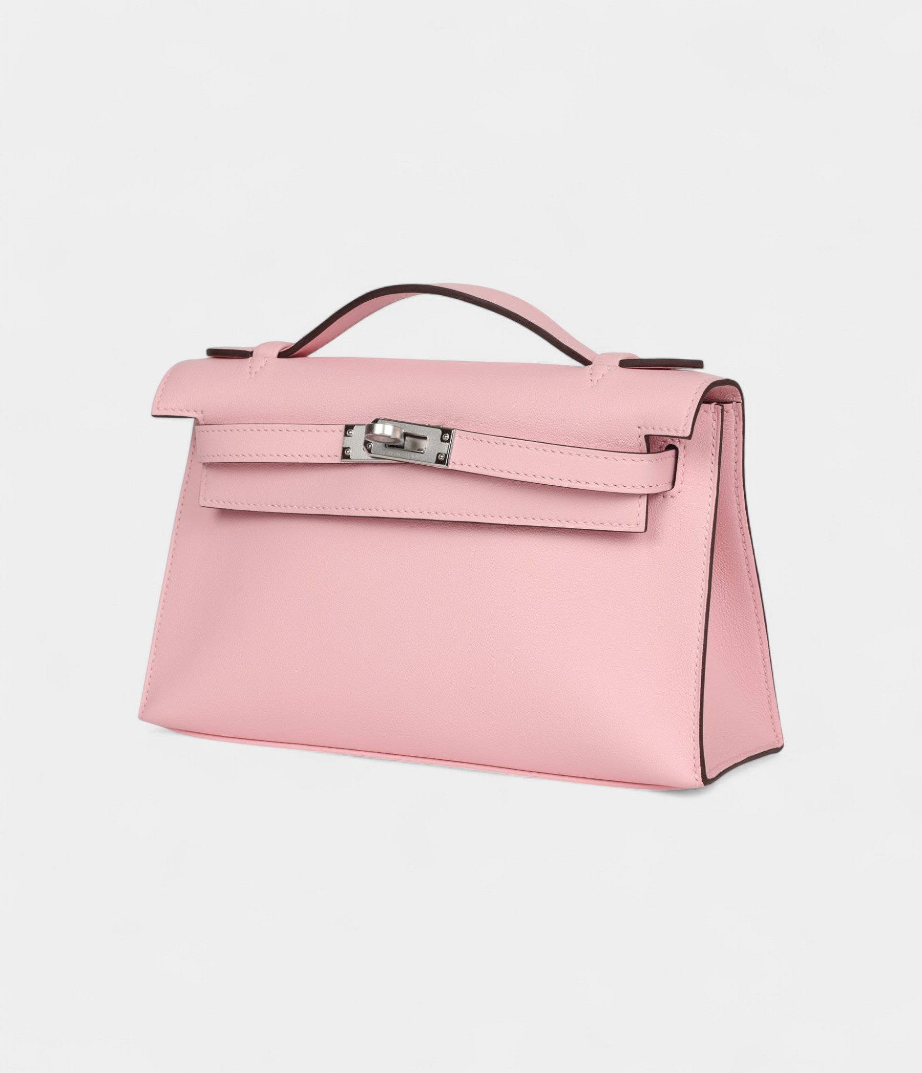 HermesKellyPochetteRoseSakuraSwiftPalladiumHardware_3.jpg Hermès Kelly Pochette Rose Sakura Swift Palladium Hardware