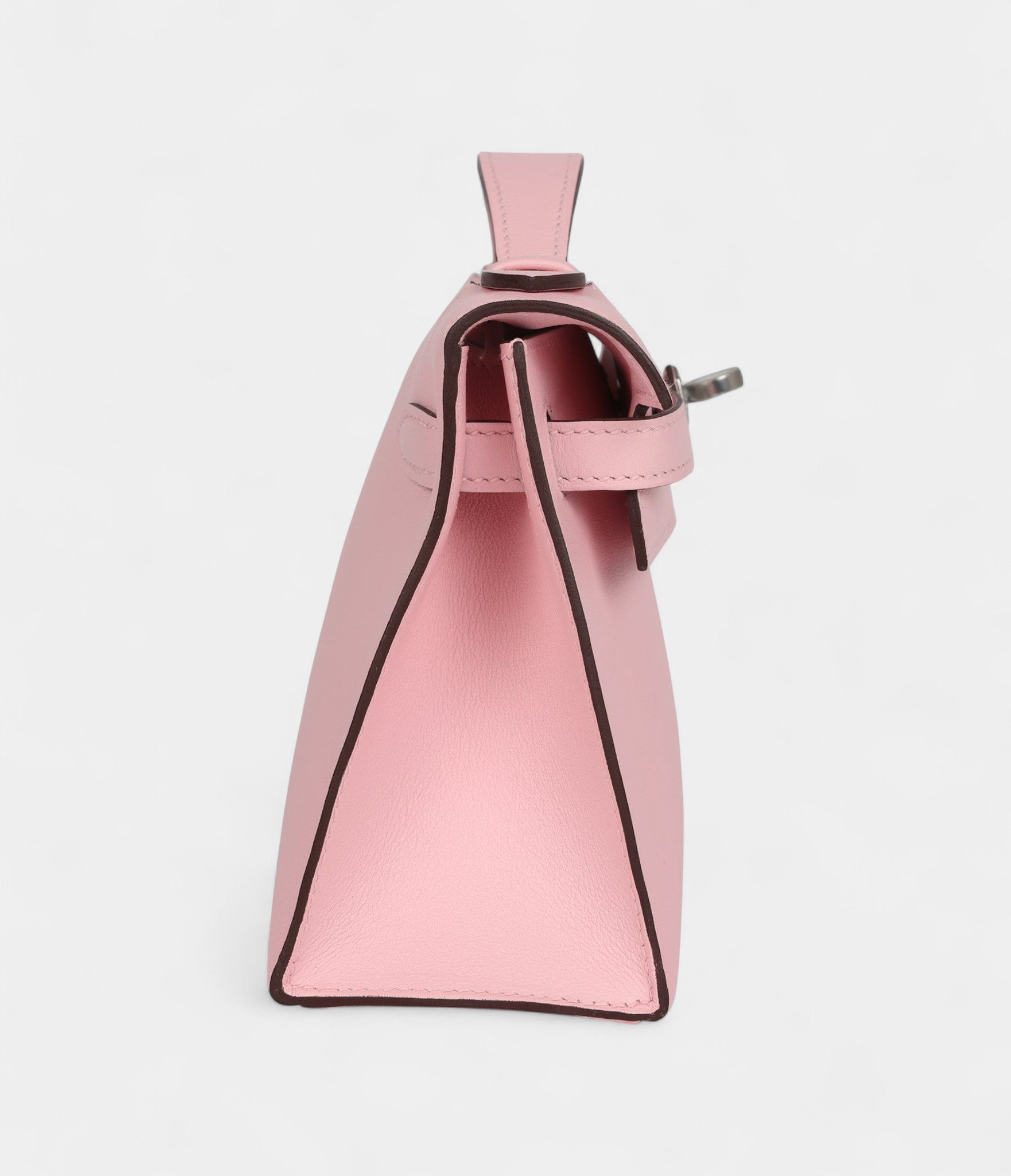HermesKellyPochetteRoseSakuraSwiftPalladiumHardware_4.jpg Hermès Kelly Pochette Rose Sakura Swift Palladium Hardware