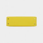 Hermès Kelly Sellier 20 Naples Yellow Verso Goat Palladium Hardware