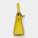Hermès Kelly Sellier 20 Naples Yellow Verso Goat Palladium Hardware