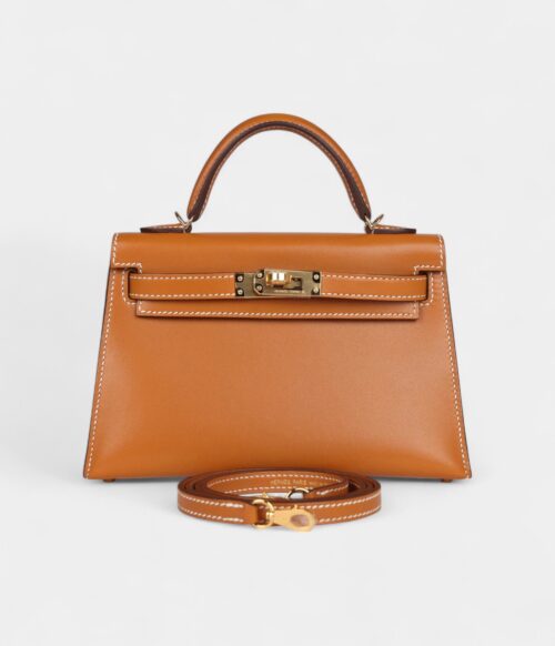 Hermès Kelly Sellier 20 Natural Sand Butler Gold Hardware