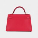 Hermès Kelly Sellier 20 Rose Extreme Chevre Gold Hardware