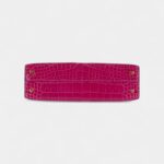 Hermès Kelly Sellier 20 Rose Scheherazade Shiny Alligator Gold Hardware