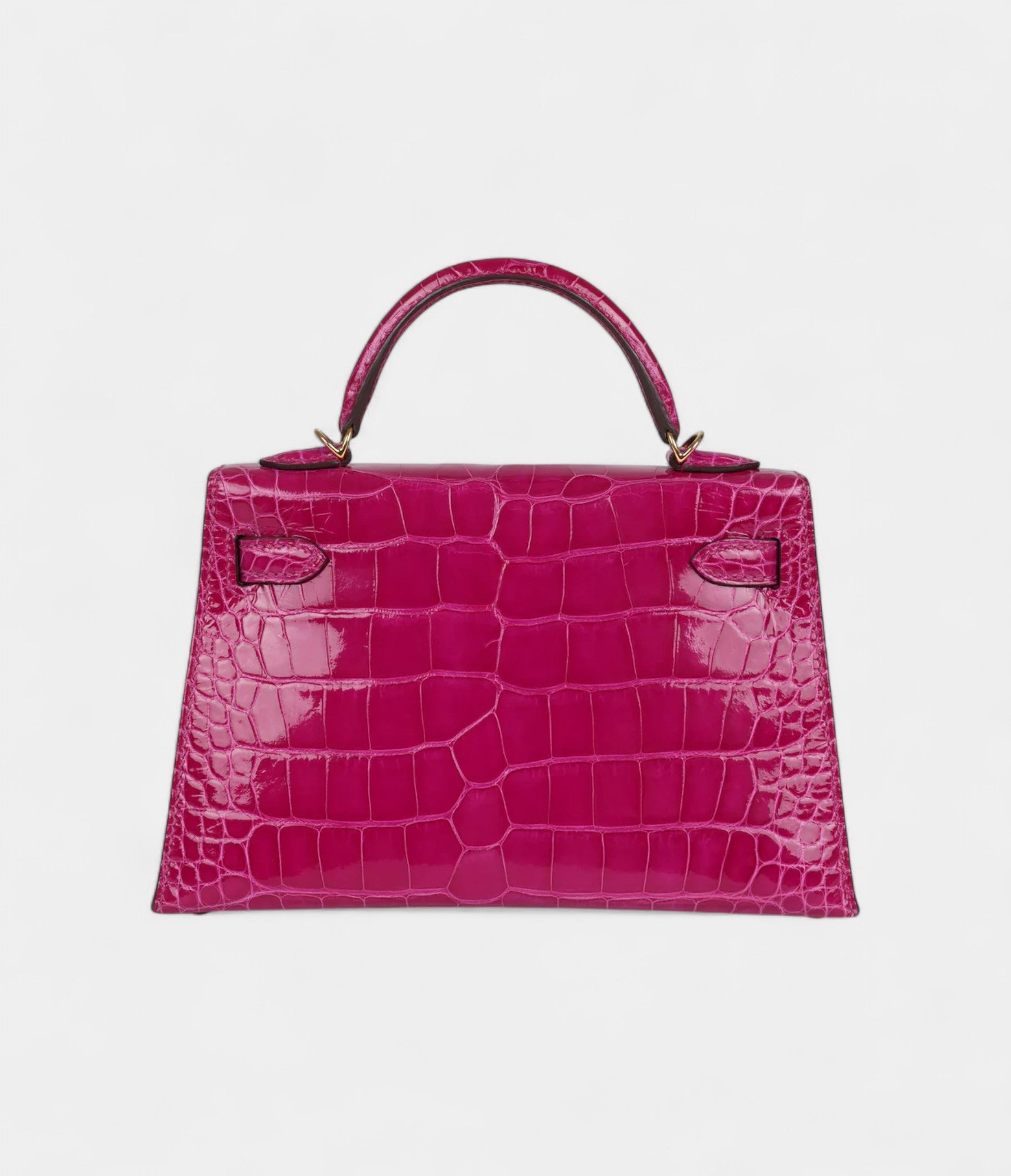 HermesKellySellier20RoseScheherazadeShinyAlligatorGoldHardware_5.jpg Hermès Kelly Sellier 20 Rose Scheherazade Shiny Alligator Gold Hardware