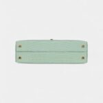 Hermès Kelly Sellier 20 Vert D'Eau Matte Alligator Gold Hardware