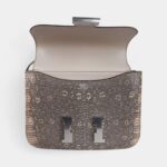 Hermes Limited Edition Mini Constance 18 Desert Lizard Palladium Hardware