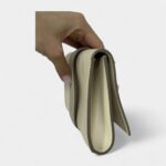 Hermès Médor Leather Beige Clutch Bag