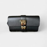Hermès Médor Leather Clutch Black Bag