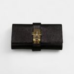 Hermès Médor Leather Clutch Black Bag