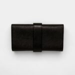 Hermès Médor Leather Clutch Black Bag