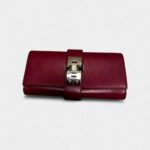 Hermès Médor Leather Clutch Red Bag