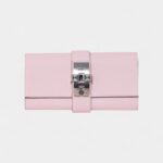 Hermès Médor Leather Pink Clutch Bag