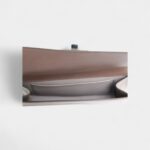 Hermès Médor Leather Purple Clutch Bag