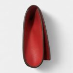 Hermès Médor Red Leather Clutch Bag