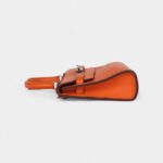 Hermès Micro Kelly 15 Orange Swift Palladium Hardware