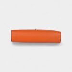 Hermès Micro Kelly 15 Orange Swift Palladium Hardware