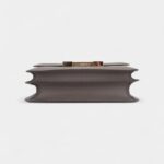 Hermes Mini Constance 18 Bag Etain Epsom Leather with Gold Hardware