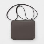 Hermes Mini Constance 18 Bag Etain Epsom Leather with Palladium Hardware