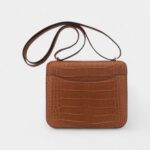 Hermes Mini Constance 18 Bag Gold Matte Alligator with Gold Hardware and Mirror